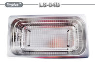LS-04D Użycie domowych środków czyszczących SUS Ultrasonic Cleaner Metal Odprowadzanie łańcucha PCB