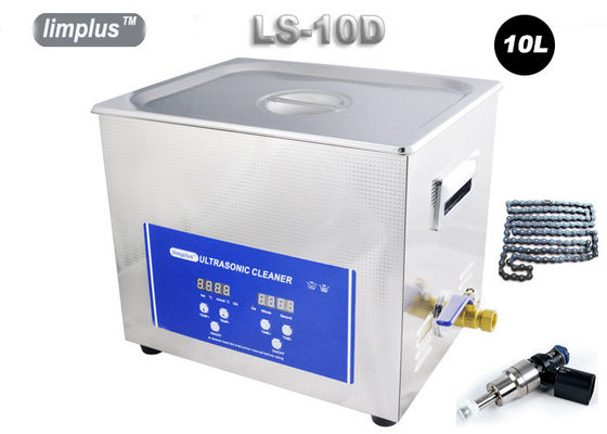 Limplus Bike Injector Table Top Ultradźwiękowe urządzenie do czyszczenia z nagrzewnicą, 10l Digital Ultrasonic Cleaner 200w